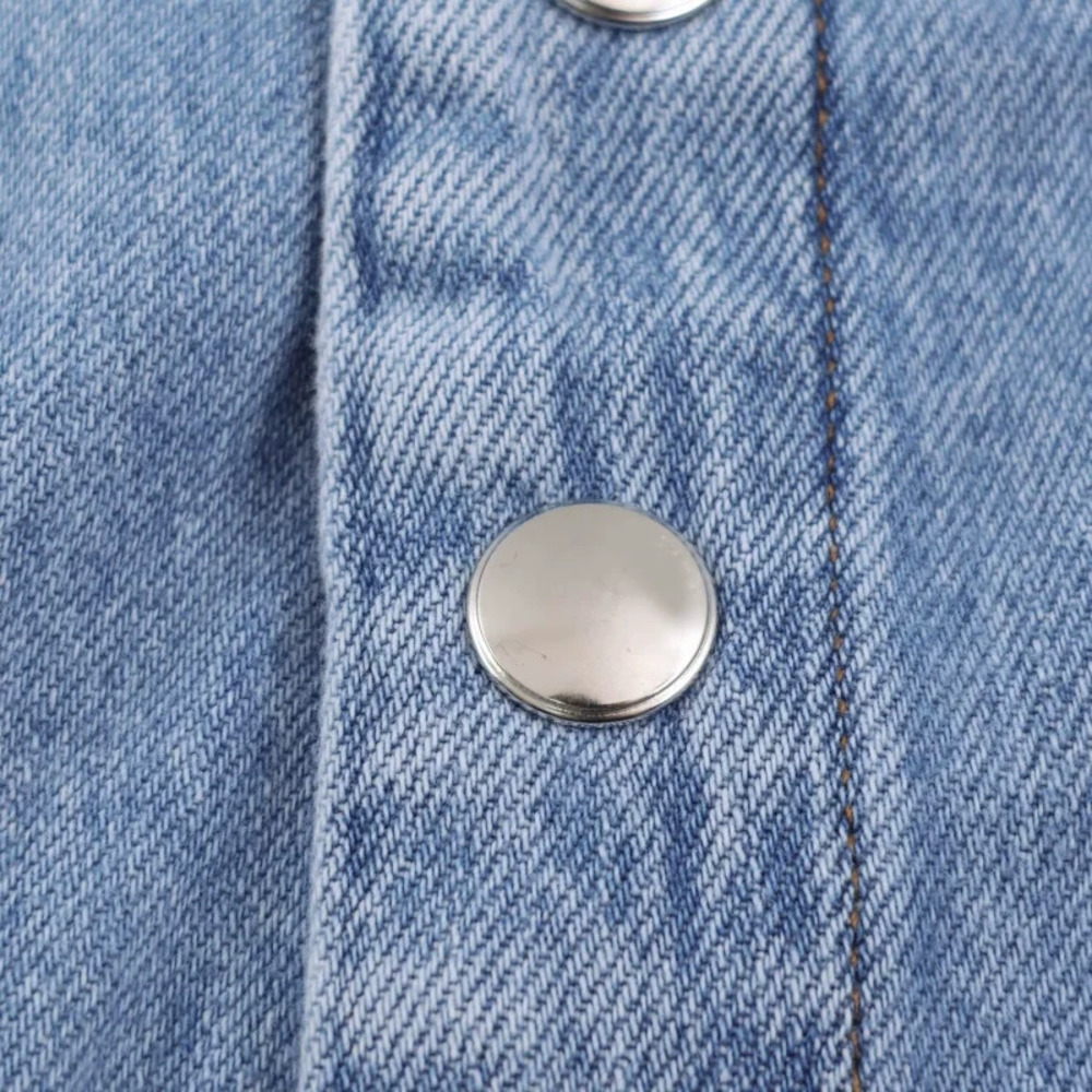 ZARA Summer Denim Halter Neck Dress